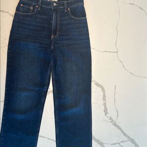 Abercrombie & Fitch Deep Indigo Jeans